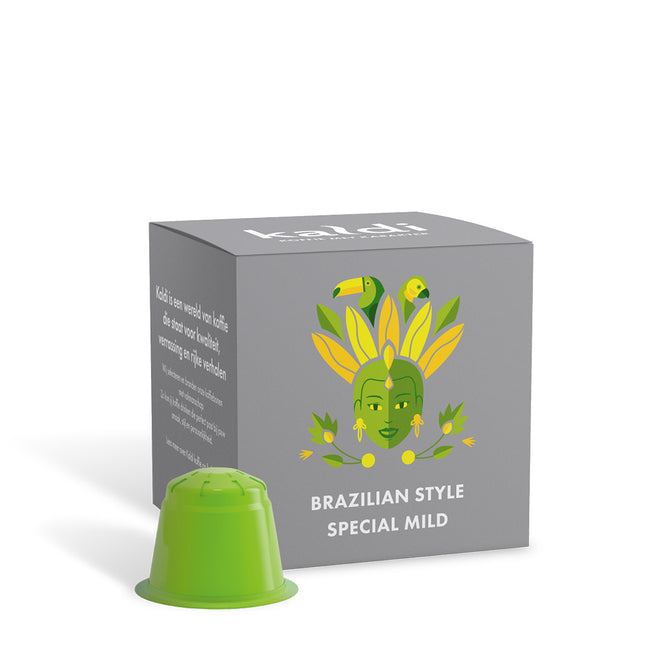 Kaldi koffiecups - Brazilian Style Special Mild - 10 cups