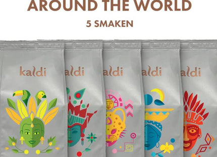 Kaldi Around the world - 5 x 500 gram