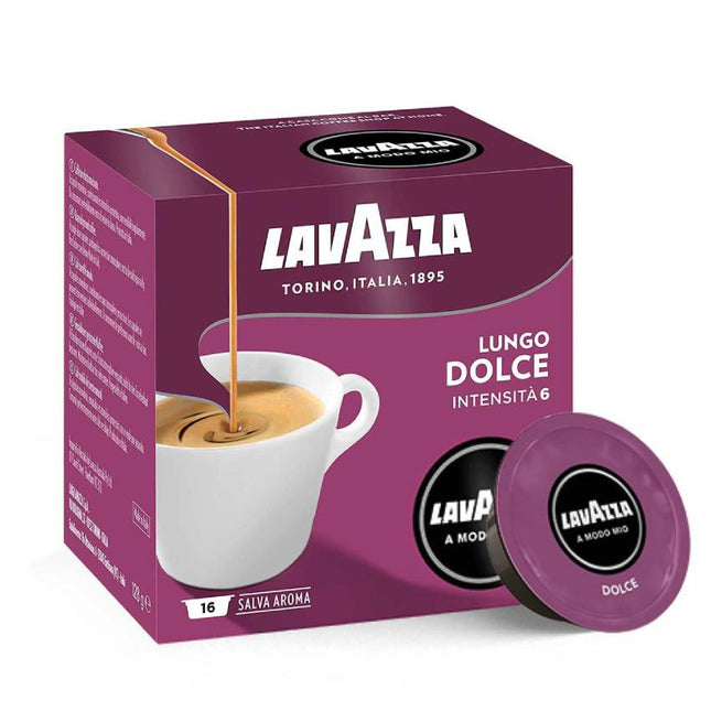 Lavazza A Modo Mio Lungo Dolce  - 16 Cups