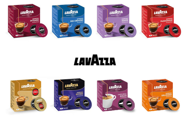 Lavazza A Modo Mio Proefpakket Compleet  - 8 x 16 Cups
