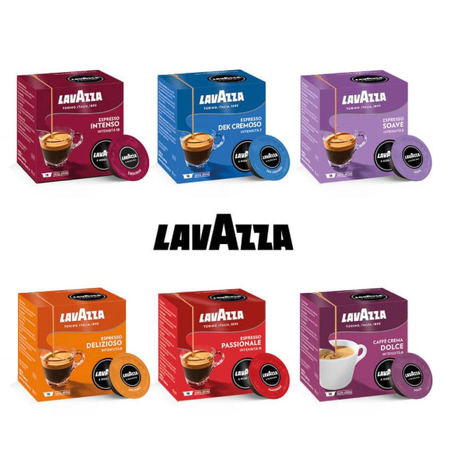 Lavazza A Modo Mio Proefpakket Medium  - 6 x 16 Cups