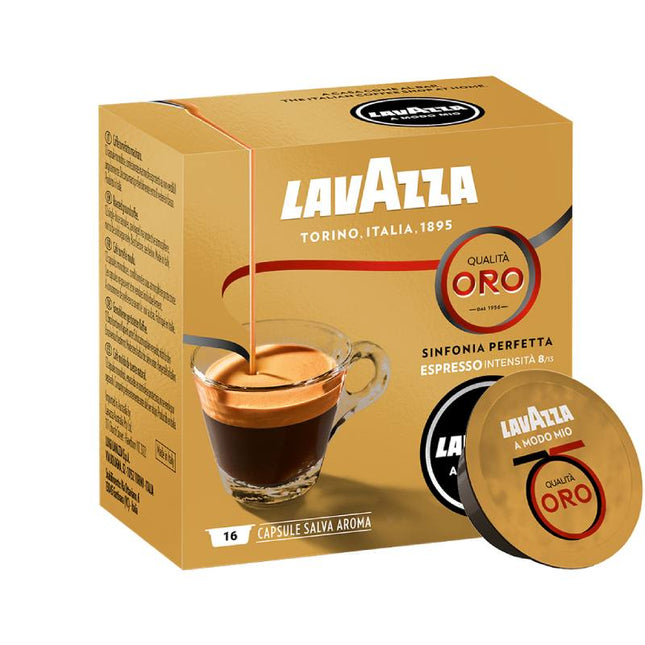 Lavazza A Modo Mio Qualita Oro  - 16 Cups