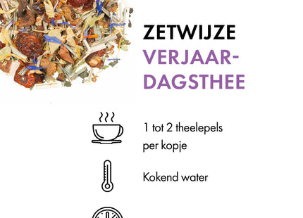 Verjaardagsthee - 75 gr.