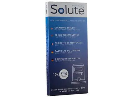 Solute Reinigingstabletten - 10 x 2,0g Ø15mm