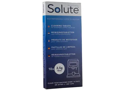 Solute Reinigingstabletten - 10 x 2,5g Ø18mm